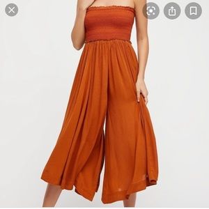 Free People Once Upon A Rainbow Jumpsuit